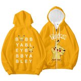 3D Print Pokemon Pikachu Hoodies - Heesse