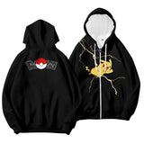 3D Print Pokemon Pikachu Hoodies - Heesse
