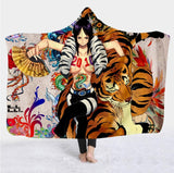 One piece 3D Printing Fleece Blanket - Heesse