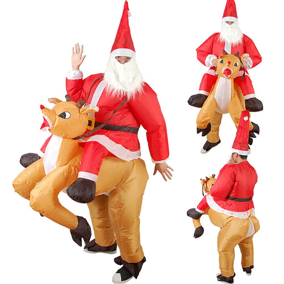 Santa Claus Inflatable Costume - Heesse