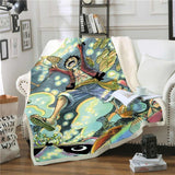 One piece 3D Printing Fleece Blanket - Heesse