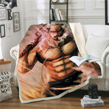 One piece 3D Printing Fleece Blanket - Heesse