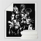 One piece 3D Printing Fleece Blanket - Heesse