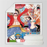 One piece 3D Printing Fleece Blanket - Heesse