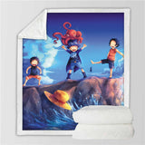 One piece 3D Printing Fleece Blanket - Heesse