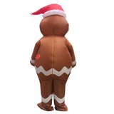 Gingerbread Man Inflatable Costume - Heesse
