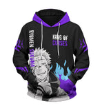 Ryomen Sukuna 3D Printed Deluxe Hoodie - Heesse