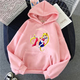 Sailor Moon Kawaii Print Hoodies - Heesse