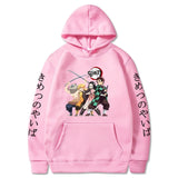 Anime Demon Slayer: Kimetsu No Yaiba Printed Hoodie - Heesse
