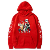Anime Demon Slayer: Kimetsu No Yaiba Printed Hoodie - Heesse