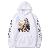 Anime Demon Slayer: Kimetsu No Yaiba Printed Hoodie - Heesse