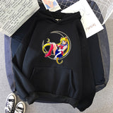 Sailor Moon Kawaii Print Hoodies - Heesse