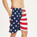 American flag Beach Shorts - Heesse