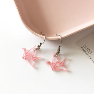 Paper Crane Earrings - Heesse