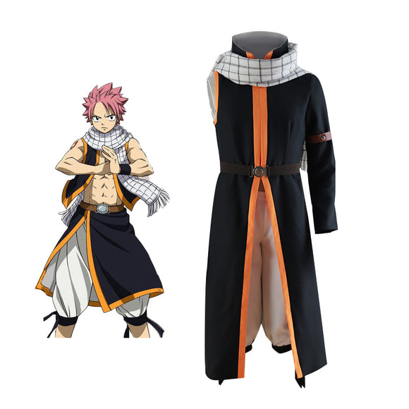 Fairy Tail Natsu Dragneel Cosplay For Kids/Adults