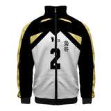 Fukurodani Team High Collar Jacket - Heesse