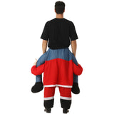 Santa Carry Inflatable Costume - Heesse
