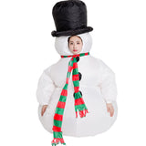 Snowman Inflatable Costume - Heesse