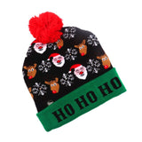 Christmas Beanie With LED Light - Heesse