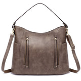 Bucket Leather Women Handbags - Heesse
