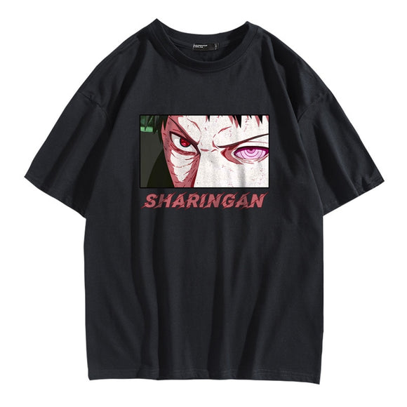 Naruto Obito Sharingan T Shirt - Heesse
