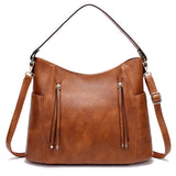 Bucket Leather Women Handbags - Heesse