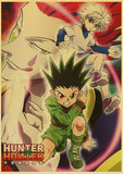 Vintage HUNTER x HUNTER Jpanese Anime Wall Stickers - Heesse