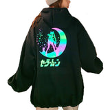 Reflective Sailor Moon Women's Hoodie - Heesse