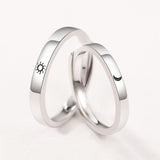 Zinc Alloy Lovers Couple Rings - Heesse