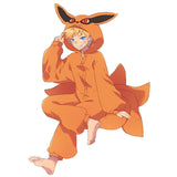 Anime Naruto Kurama Nine Tailed Fox Pajamas Cosplay - Heesse