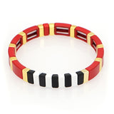 Women Bracelet Tile Beads - Heesse