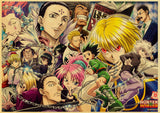 Vintage HUNTER x HUNTER Jpanese Anime Wall Stickers - Heesse