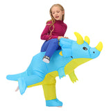 Triceratops For Kids Inflatable Costume - Heesse