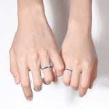 The Love of Falling Into The City Couples Ring Set - Heesse