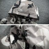 Men's Camouflage Hooded Jacket - Heesse