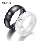 Black White Couple Ring - Heesse