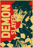 Demon Slayer Anime Poster - Heesse