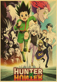 Vintage HUNTER x HUNTER Jpanese Anime Wall Stickers - Heesse