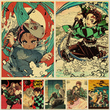 Demon Slayer Anime Poster - Heesse