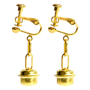 Danganronpa: Trigger Happy Ludenberg Gold Drop Earrings - Heesse