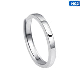 Zinc Alloy Lovers Couple Rings - Heesse