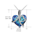 Ocean Heart Necklace - Heesse