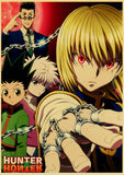 Vintage HUNTER x HUNTER Jpanese Anime Wall Stickers - Heesse