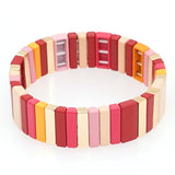 Women Bracelet Tile Beads - Heesse