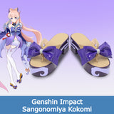Genshin Impact Sangonomiya Kokomi Cosplay Shoe