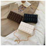 Chocolate Bar Shoulder Bag - Heesse