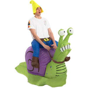 Ride On Snail Inflatable Costume