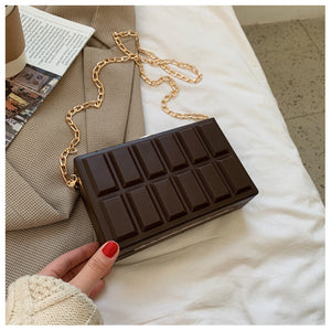 Chocolate Bar Shoulder Bag - Heesse