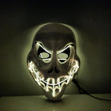 Creepy Smiling Face LED Mask