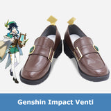 Genshin Impact Venti Cosplay Shoe